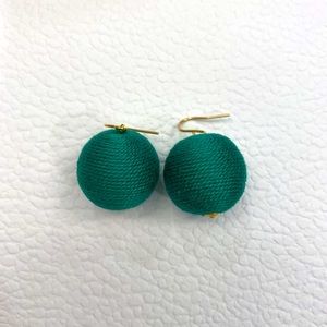 Green Ball earrings